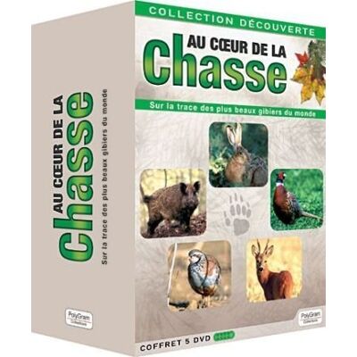 Coffret 5 Dvd: Au Coeur De La Chasse - Publicité Coffret 5 Dvd: Au Coeur De La Chasse - Publicité