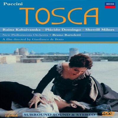 Gianfranco De Bosio Giacomo Puccini - Tosca - Publicité Gianfranco De Bosio Giacomo Puccini - Tosca - Publicité