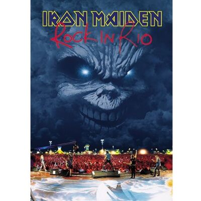 Iron Maiden Rock in Rio DVD - Région 2 - Publicité Iron Maiden Rock in Rio DVD - Région 2 - Publicité