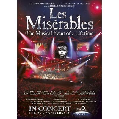 Musical - Les Miserables - 25th.. Publicité Musical - Les Miserables - 25th.. Publicité