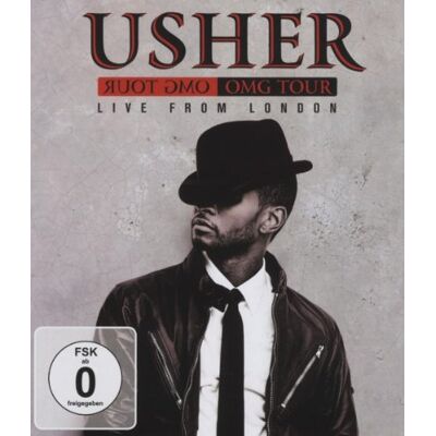 Usher - OMG Tour/En direct de Londres - Blu-ray - Publicité Usher - OMG Tour/En direct de Londres - Blu-ray - Publicité