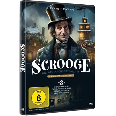 Ronald Neame A Christmas Carol – Scrooge: Die Weihnachtsgeschichte (3 Filmklassiker Auf Dvd) – Kult-Edition Mit Der Musical-Version Von 1970, Klassiker Von 1935 & Familienfreundlicher Bonus-Animationsfilm - Publicité Ronald Neame A Christmas Carol – Scrooge: Die Weihnachtsgeschichte (3 Filmklassiker Auf Dvd) – Kult-Edition Mit Der Musical-Version Von 1970, Klassiker Von 1935 & Familienfreundlicher Bonus-Animationsfilm - Publicité