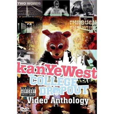 Kanye West The College Dropout: Video Anthology (+ Audio-Cd) - Publicité Kanye West The College Dropout: Video Anthology (+ Audio-Cd) - Publicité