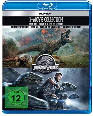 Jurassic World - 2 Movie Collection (2 Blu-Rays + 2 Dvd-Bonusdiscs)