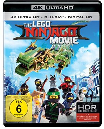 Charlie Bean The Lego Ninjago Movie (4k Ultra Hd + Blu-Ray + Digital Hd) [Blu-Ray]