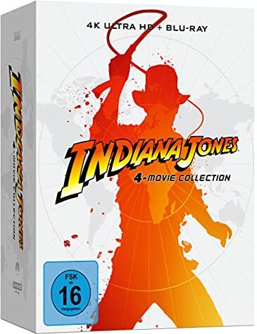 Steven Spielberg Indiana Jones – 4-Movie Collection - Limited Steelbook (4k Uhd) [Blu-Ray]