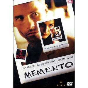 Christopher Nolan Memento (2 Dvds)