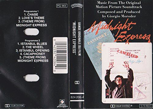 Giorgio Moroder Midnight Express (Bof) [Musikkassette]