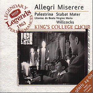 King'S College Choir Miserere / Stabat Mater