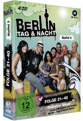 Berlin - Tag & Nacht - Staffel 2 /folge 21-40 [4 Dvds]