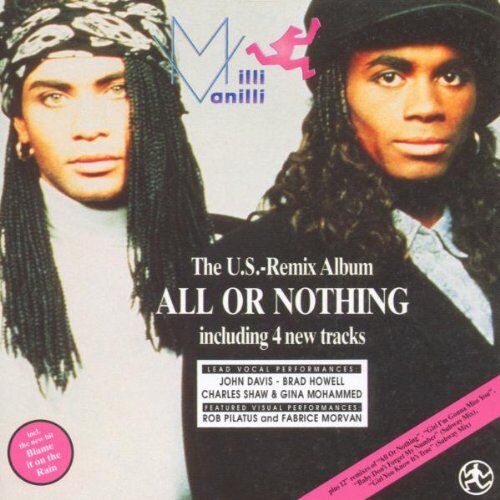 Milli Vanilli All Or Nothing Us Remix Album