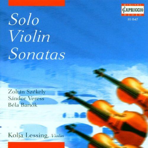 Kolja Lessing Sonaten Für Violine Solo