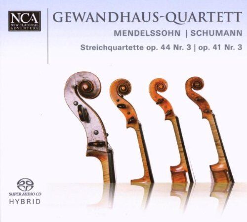 Gewandhaus-Quartett Streichquartette Op.44,3/op.41,3