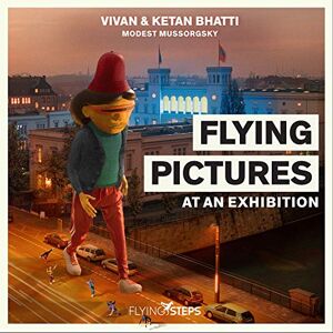 Flying Steps Flying Pictures At An Exhibition - Publicité Flying Steps Flying Pictures At An Exhibition - Publicité