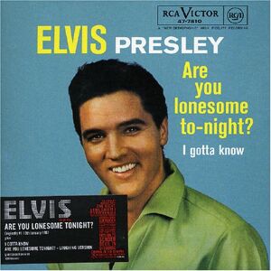Elvis Presley Are You Lonesome Tonight - Publicité Elvis Presley Are You Lonesome Tonight - Publicité