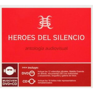 Heroes Del Silencio Antologia Audiovisual (Cd+dvd) - Publicité Heroes Del Silencio Antologia Audiovisual (Cd+dvd) - Publicité