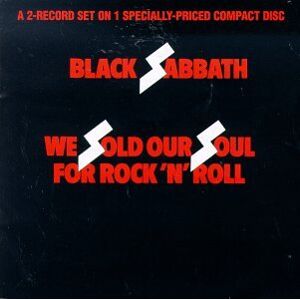 Black Sabbath We Sold Our Soul For Rock... Publicité Black Sabbath We Sold Our Soul For Rock... Publicité