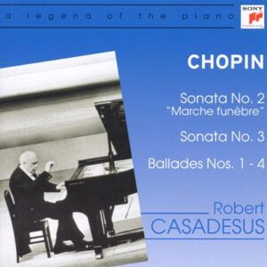 Robert Casadesus Chopin:Sonates/ballades - Publicité Robert Casadesus Chopin:Sonates/ballades - Publicité