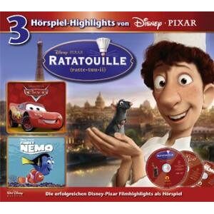 Walt Disney Ratatouille/cars/findet N. Publicité Walt Disney Ratatouille/cars/findet N. Publicité