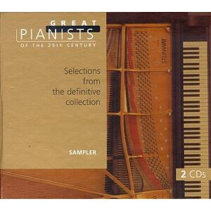 Various Great Pianists Of 20th Century - Publicité Various Great Pianists Of 20th Century - Publicité