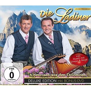 Die Ladiner Alpenrosen Aus Den Dolomiten - Deluxe Edition (Inkl. Bonus-Dvd) - Das Neue Album - Publicité Die Ladiner Alpenrosen Aus Den Dolomiten - Deluxe Edition (Inkl. Bonus-Dvd) - Das Neue Album - Publicité