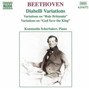 Konstantin Scherbakov Beethoven Diabelli Vairations, Scherbakov - Publicité Konstantin Scherbakov Beethoven Diabelli Vairations, Scherbakov - Publicité