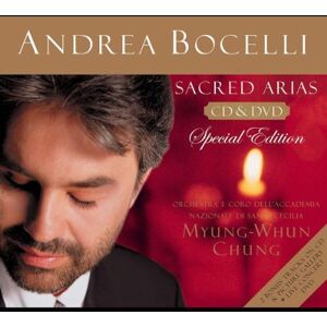 Andrea Bocelli Sacred Arias Special Edition - Publicité Andrea Bocelli Sacred Arias Special Edition - Publicité