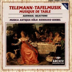 Reinhard Goebel Tafelmusik (Auszüge) - Publicité Reinhard Goebel Tafelmusik (Auszüge) - Publicité