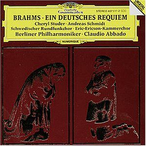Studer Ein Deutsches Requiem - Publicité Studer Ein Deutsches Requiem - Publicité