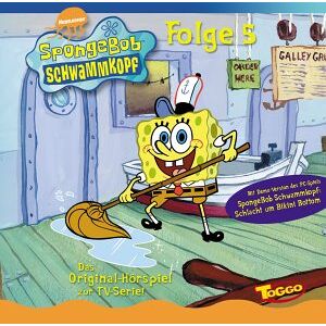 Livre audio Spongebob d'Edelkids - Cassette - 1 Disque - Publicité Livre audio Spongebob d'Edelkids - Cassette - 1 Disque - Publicité