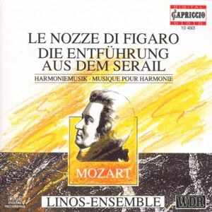 Capriccio - Linos-Ensemble Mozart - Musique classique - 1 disque - Album de musique - Publicité Capriccio - Linos-Ensemble Mozart - Musique classique - 1 disque - Album de musique - Publicité