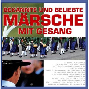 Various Bekannte Und Beliebte Märsche Mit Gesang - Publicité Various Bekannte Und Beliebte Märsche Mit Gesang - Publicité