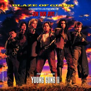 Jon Bon Jovi Young Guns 2 - Blaze Of Glory - Publicité Jon Bon Jovi Young Guns 2 - Blaze Of Glory - Publicité