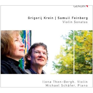 Ilona Then-Bergh Krein/ Feinberg: Violinsonaten - Publicité Ilona Then-Bergh Krein/ Feinberg: Violinsonaten - Publicité