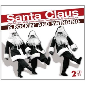 Elvis Presley Santa Claus Is Rockin & Swinging - Publicité Elvis Presley Santa Claus Is Rockin & Swinging - Publicité