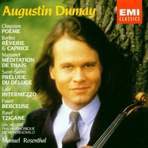 Augustin Dumay Werke Für Violine Und Orchester - Publicité Augustin Dumay Werke Für Violine Und Orchester - Publicité