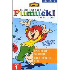 Pumuckl - Cassette audio usagée - Spuk in der Werkstatt/Verkaufte Bett - 1998 - Publicité Pumuckl - Cassette audio usagée - Spuk in der Werkstatt/Verkaufte Bett - 1998 - Publicité