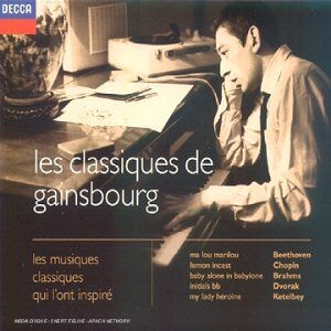 Ashkenazy, Vladimir & Rogers Les Classiques De Gainsbourg - Publicité Ashkenazy, Vladimir & Rogers Les Classiques De Gainsbourg - Publicité