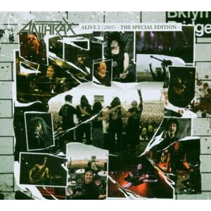 Anthrax Alive 2 (Cd+dvd) - Publicité Anthrax Alive 2 (Cd+dvd) - Publicité
