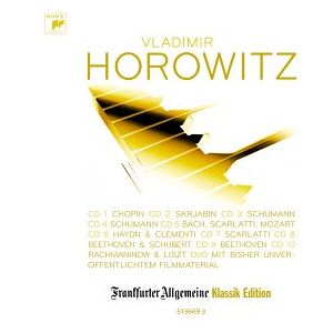 Vladimir Horowitz F.A.Z Edition: Legendäre Interpreten - Publicité Vladimir Horowitz F.A.Z Edition: Legendäre Interpreten - Publicité