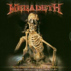 Megadeth The World Need A Hero (Ltd.Ed.+poster) - Publicité Megadeth The World Need A Hero (Ltd.Ed.+poster) - Publicité