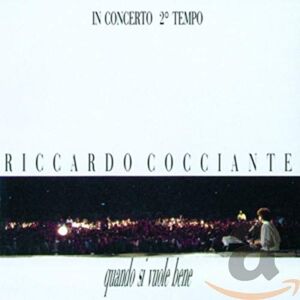 Riccardo Cocciante Quando Si Vuole Bene Vol. 2 - Publicité Riccardo Cocciante Quando Si Vuole Bene Vol. 2 - Publicité