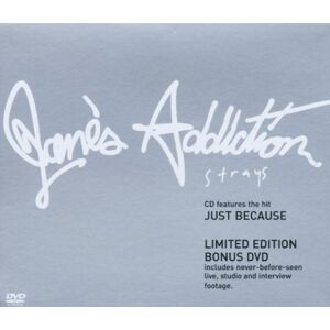Jane'S Addiction Strays (Cd+dvd) Ltd - Publicité Jane'S Addiction Strays (Cd+dvd) Ltd - Publicité