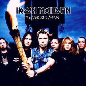 Iron Maiden The Wicker Man - Publicité Iron Maiden The Wicker Man - Publicité