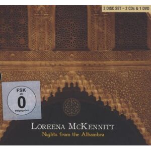 Loreena Mckennitt Nights From The Alhambra (Dcd + Dvd) - Publicité Loreena Mckennitt Nights From The Alhambra (Dcd + Dvd) - Publicité