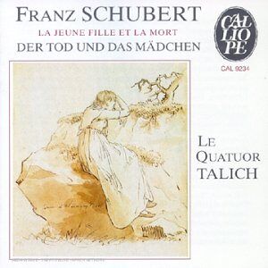 Talich Quartett Der Tod Und Das Mädchen - Publicité Talich Quartett Der Tod Und Das Mädchen - Publicité