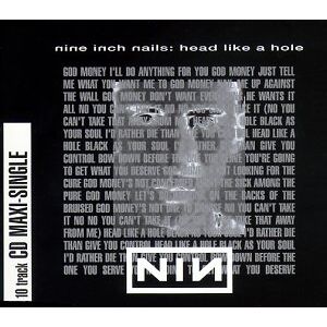 Nine Inch Nails Head Like A Hole - Publicité Nine Inch Nails Head Like A Hole - Publicité