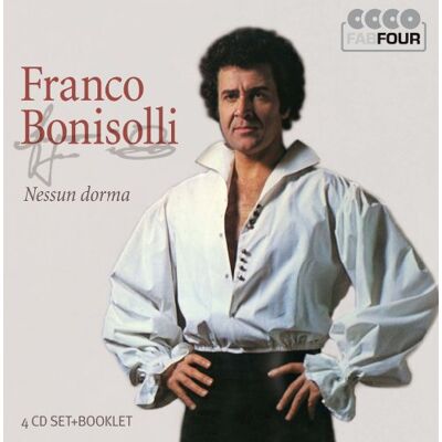 Franco Bonisolli Nessun Dorma Coffret CD - 4 disques - 2011 - Publicité Franco Bonisolli Nessun Dorma Coffret CD - 4 disques - 2011 - Publicité