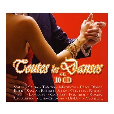Various Coffret 10 Cd Toutes Les Danse - Publicité Various Coffret 10 Cd Toutes Les Danse - Publicité
