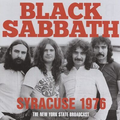 Black Sabbath Syracuse 1976 - Publicité Black Sabbath Syracuse 1976 - Publicité